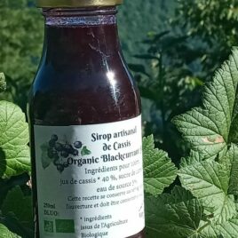 Sirop artisanal de Cassis