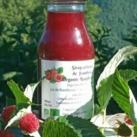 Sirop artisanal de Framboises