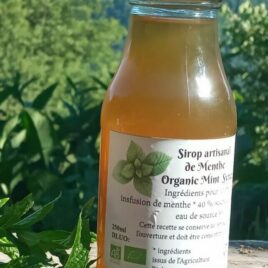 Sirop artisanal de Menthe Verte