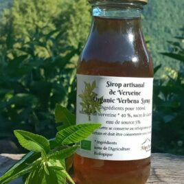 Sirop artisanal de Verveine